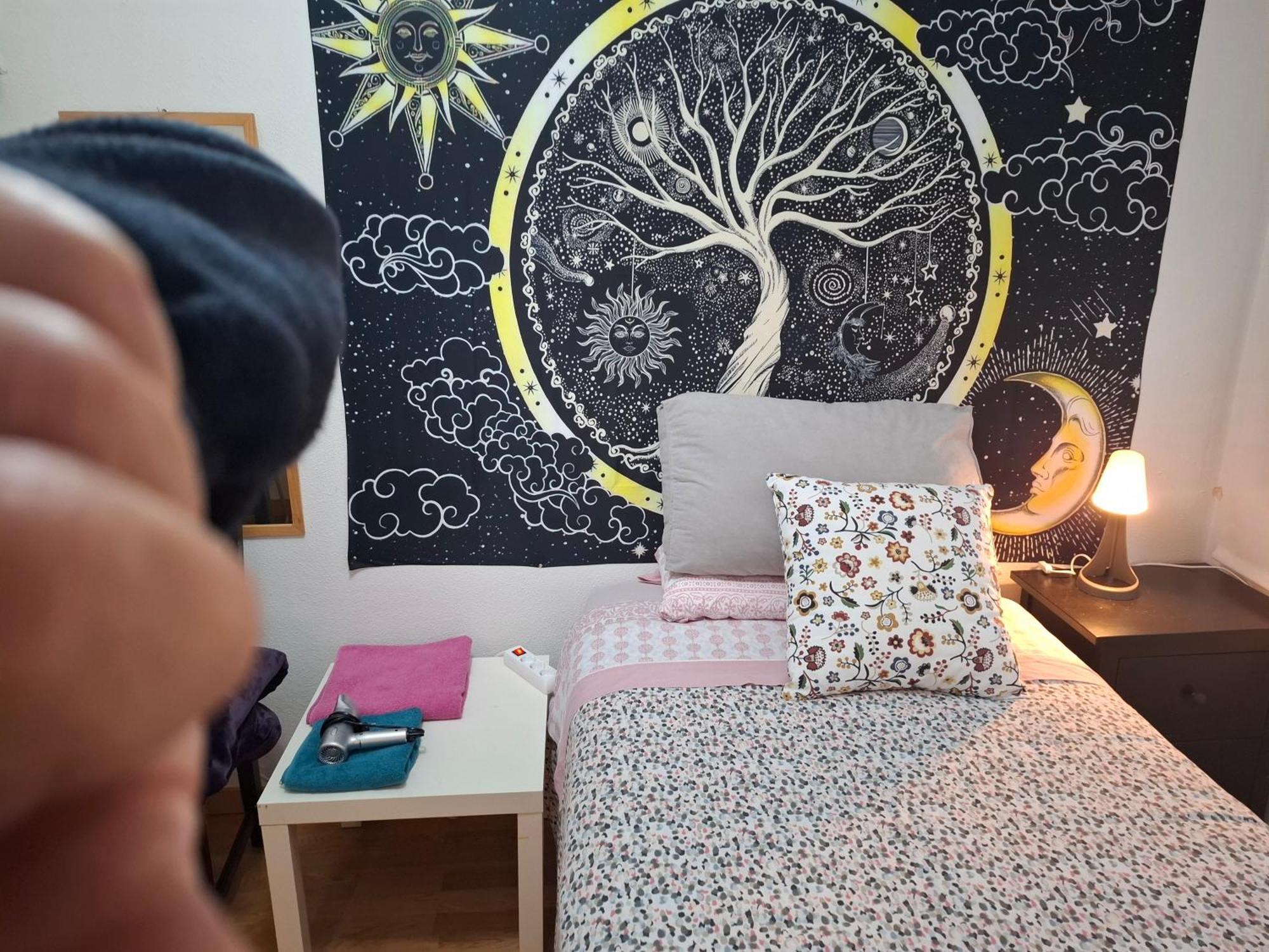 Habitaciones Individuales Wifi Tv Microondas Cerca Del Aeropuerto Madrid Habitacion Grande Wc Privado O Habitacion Pequena Wc Compartido Muy Tranquilas Bien Comunicadas Tren Metro Bus Facil Aparcamiento San Sebastian De Los Reyes Luaran gambar